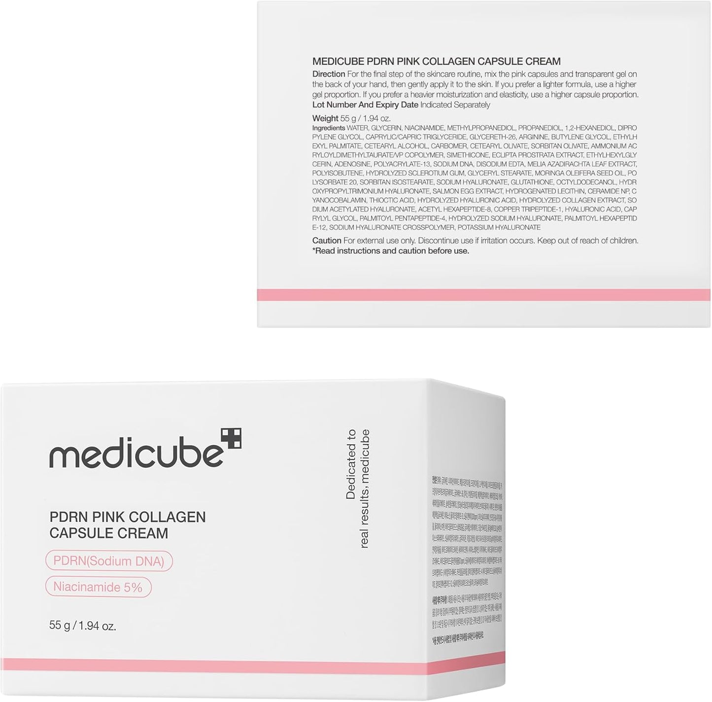 Medicube PDRN Pink Collagen Capsule Cream-2