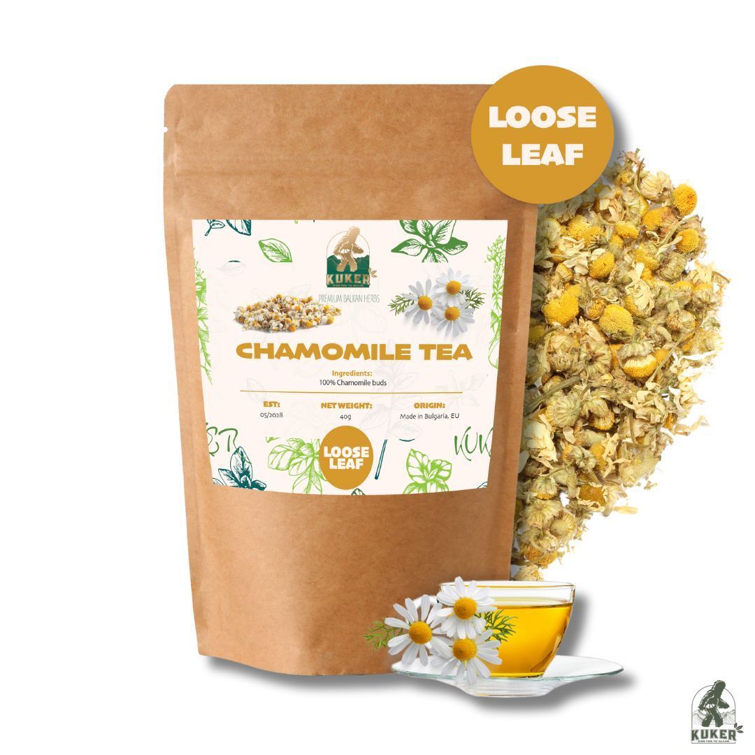 KUKER® Chamomile Tea 100g | Dried Flowers-1