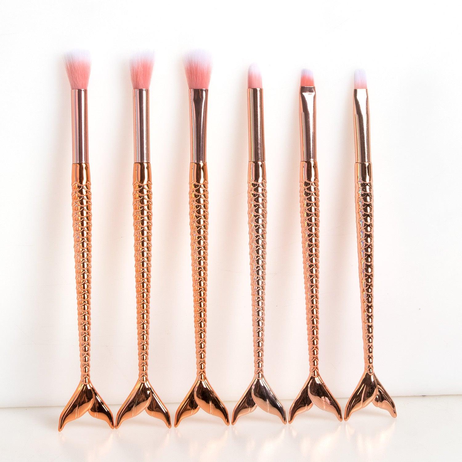 FEIYAN Mermaid Makeup Brush Set-4