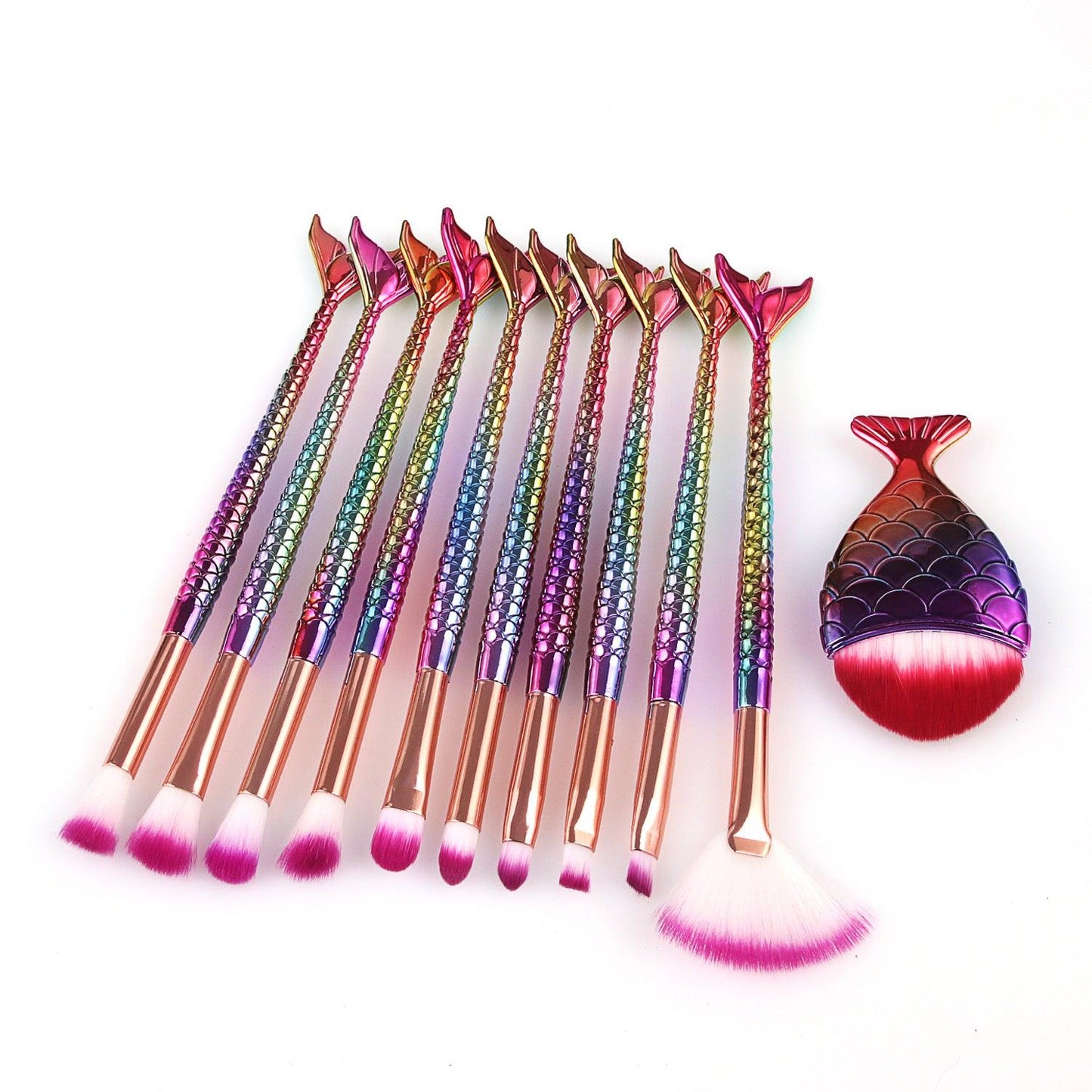 FEIYAN Mermaid Makeup Brush Set-9