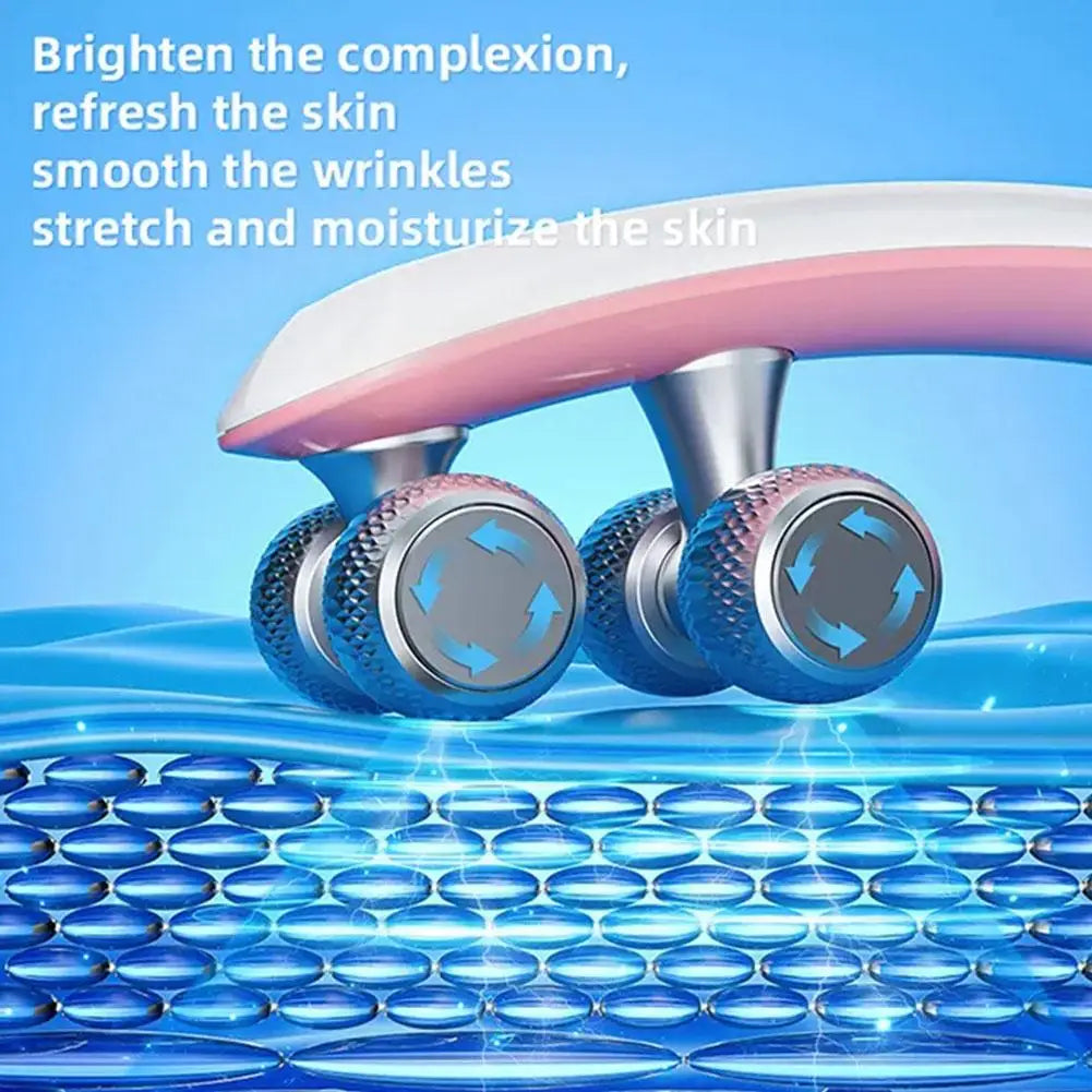 Face Lifting Roller – 3D Y-Shape Ems Microcurrent Facial roller-3