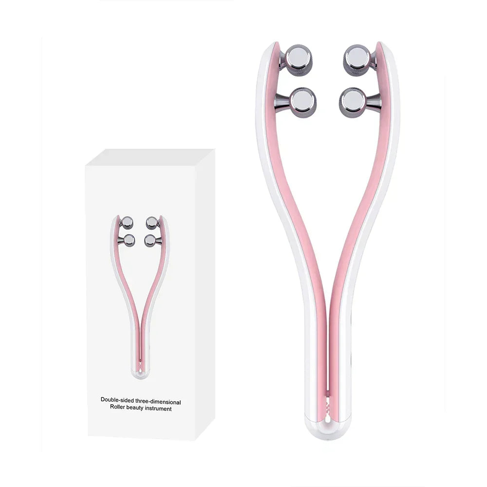 Face Lifting Roller – 3D Y-Shape Ems Microcurrent Facial roller-0