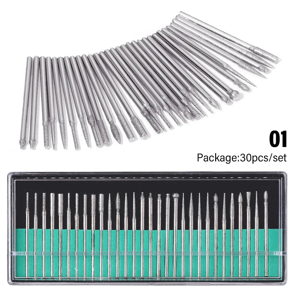 LULAA Electric Nail Drill Machine Set-19