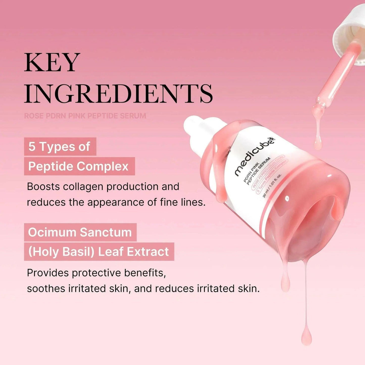 Medicube  PDRN Pink Peptide Serum-1