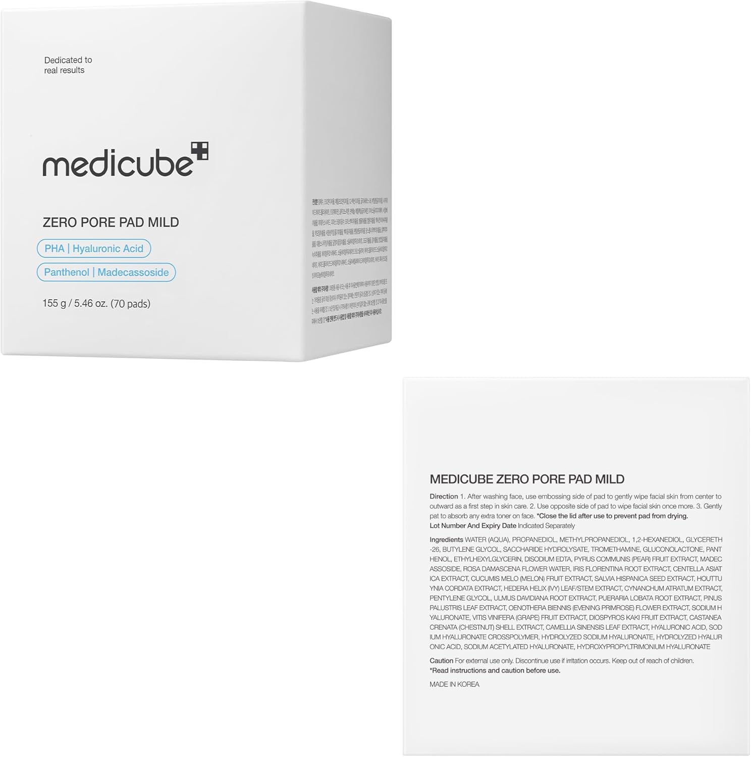 Medicube  Zero Pore Pad Mild-1