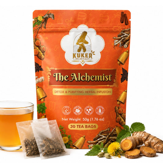 KUKER The Alchemist Botanical Detox Infusion – 30 Unbleached Tea Bags-0