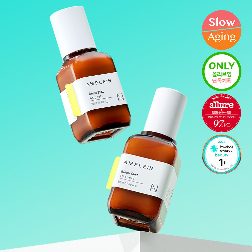 Ample:N  & Blemish Shot Blemish Ampoule 50ml 1+1 (DK Photocard Giveaway)-2